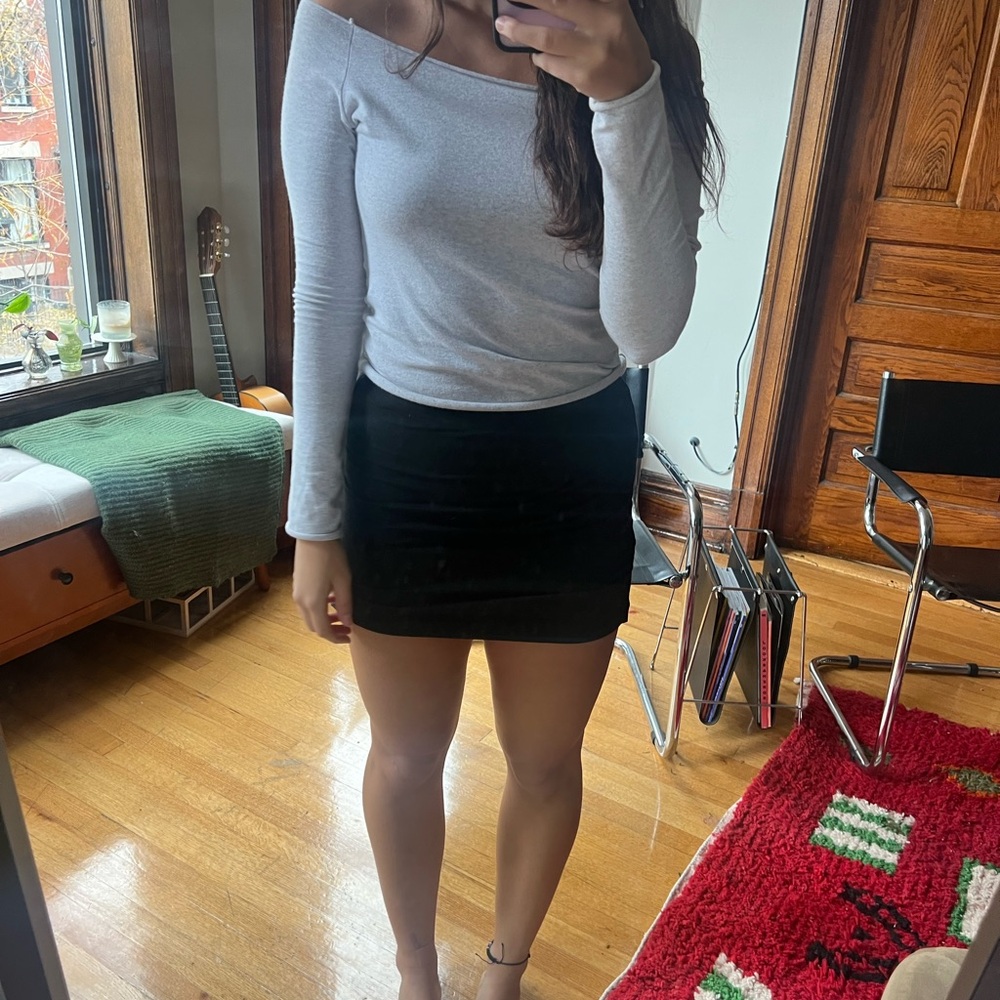 Black Mini Skirt